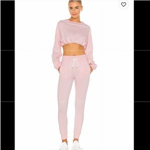 Lilybod x Revolve Gia Slimline Jogger in Pink